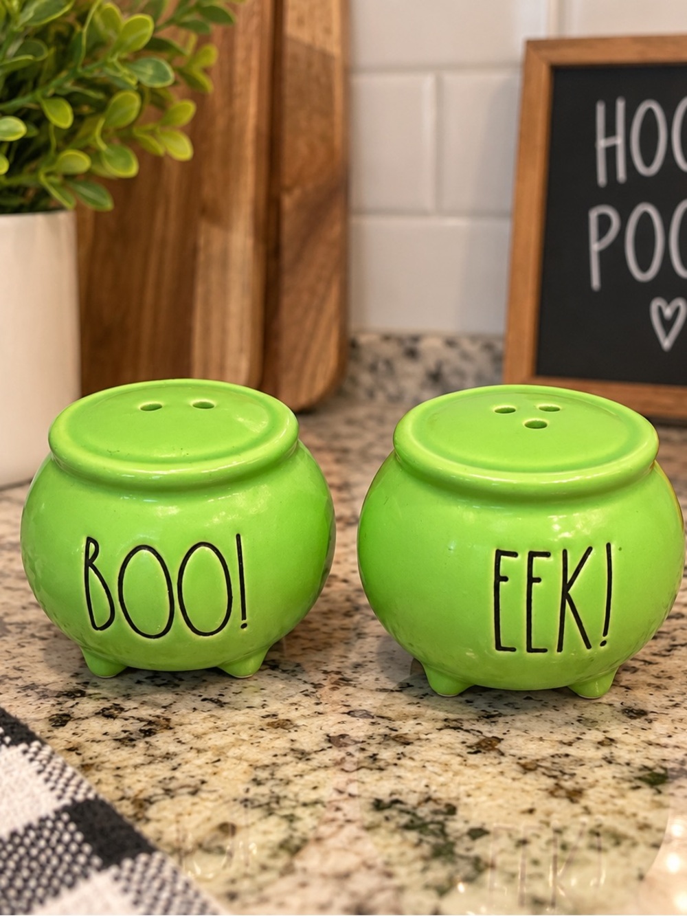 Rae Dunn Halloween Salt & Pepper Shakers